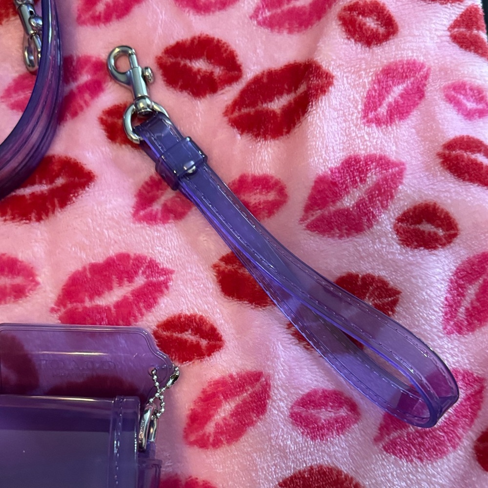 Coach Glossy Purple Crossbody Bag jelly tabby - Picture 7 of 8
